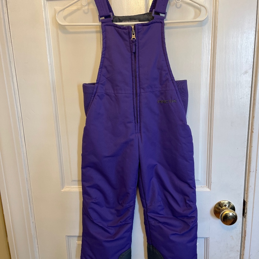 Arctix Purple Snow Bib 4T